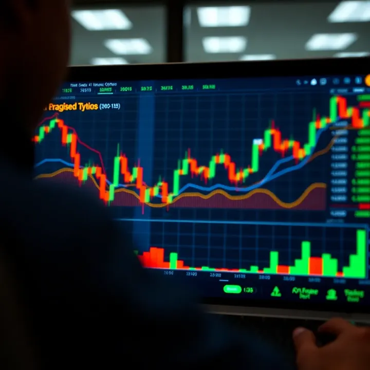 Graphical representation of strategies and risk management in binary options investing