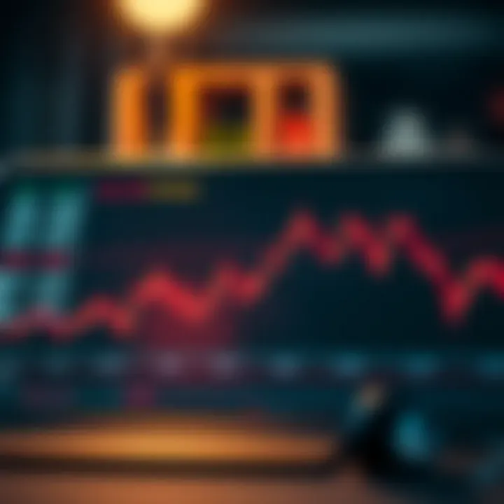 Graph showing binary options risk and financial protection strategies