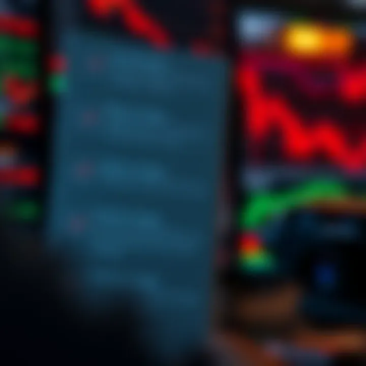 Key Strategies and Common Pitfalls in Binary Options Investing Illustration of a checklist highlighting key strategies and common pitfalls in binary options investments