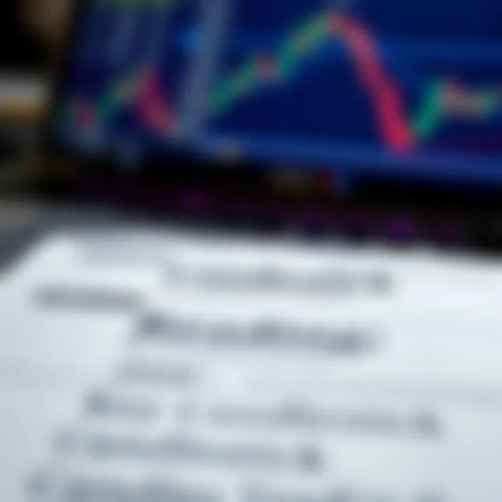 Annotated PDF page displaying key candlestick reading techniques for binary options market analysis