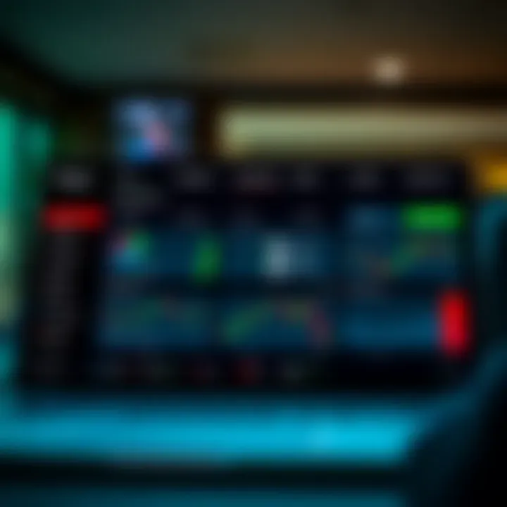 Clear platform interface showcasing demo account dashboard with trading options and virtual balance