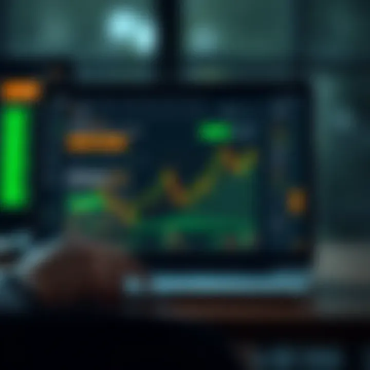 Illustration showing the concept of a free demo account for risk-free trading practice on a digital platform