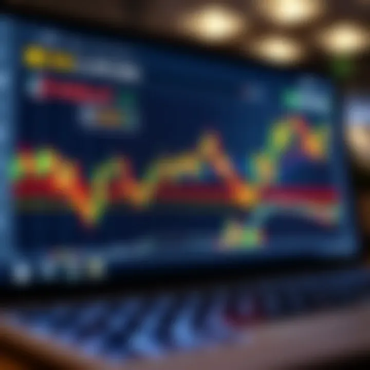 Graph showing investor account automatically copying trades from experienced trader on digital platform