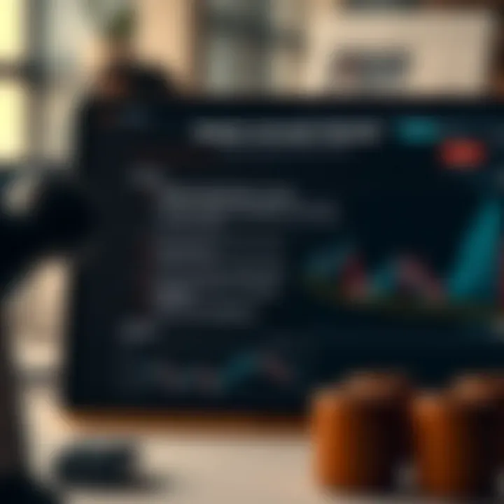 Illustration of a checklist with key criteria for selecting trustworthy and compliant financial brokers