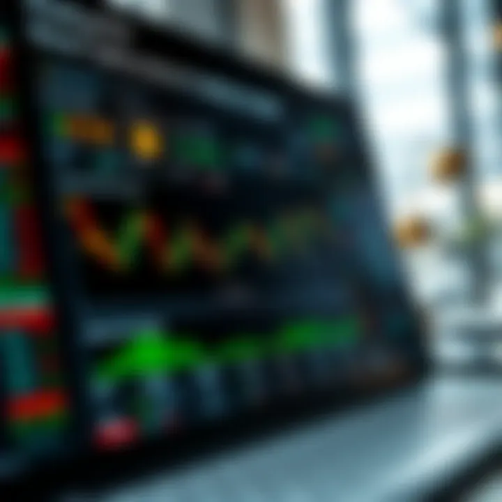 Detailed diagram illustrating binary options trading concepts with financial charts and strategy icons