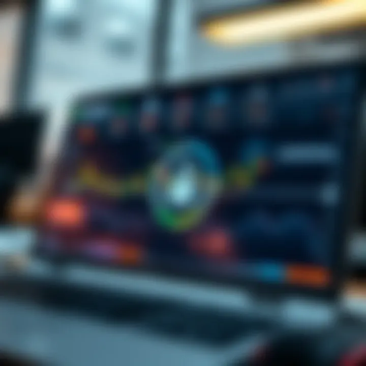 Dashboard view of a trading platform highlighting essential tools and security features