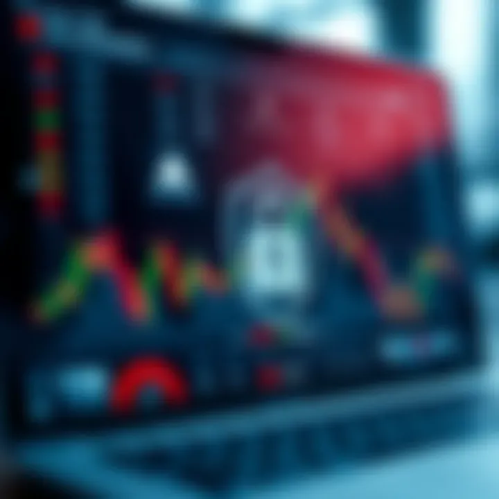 Secure digital interface depicting risk management tools in binary options trading