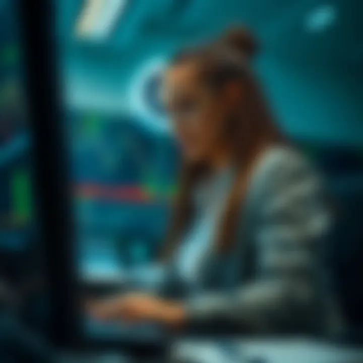 Secure trading environment concept illustrating risk management and safety