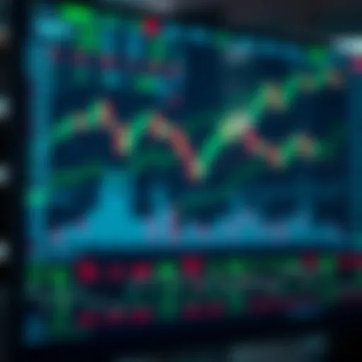 Interactive Trading Platform with Real-Time Market Data Modern digital trading platform displaying live market charts and data