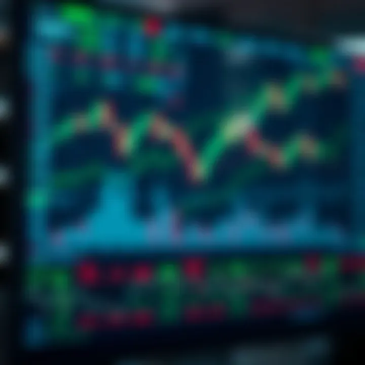 Interactive Trading Platform with Real-Time Market Data Modern digital trading platform displaying live market charts and data