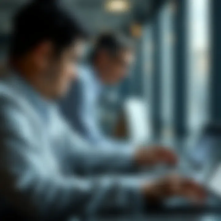 Visual representation of strategic business decision-making based on market analysis concepts