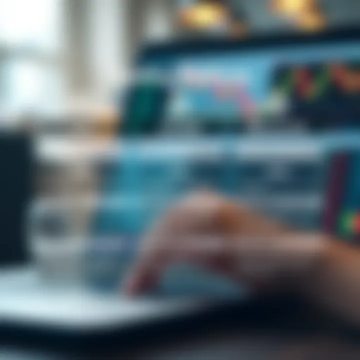 Graphical representation of trading costs, platform features, and regulatory compliance for UK trading software