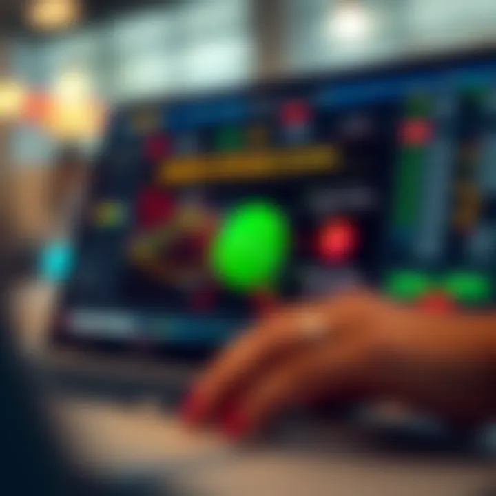 Diagram illustrating the basic concept and mechanics of binary options trading