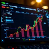 Graph showing comparison of binary options brokers in Brazil focusing on security and platform features