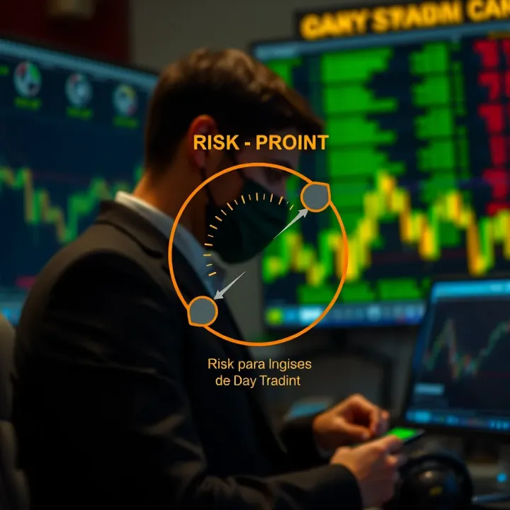 Diagram illustrating risk management and emotional control in day trading