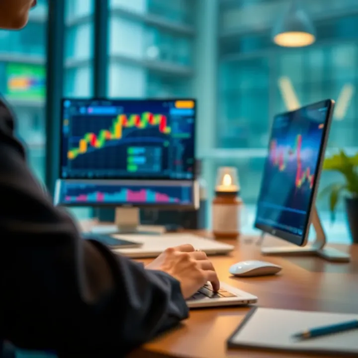Visual representation of transitioning from a demo account to a real trading account with secure steps and confidence