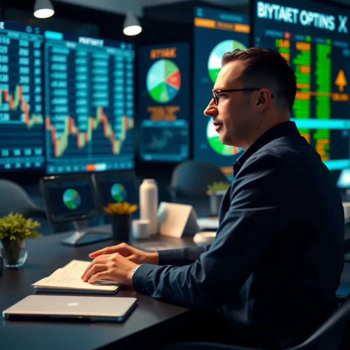 Strategic Planning in Binary Options Investment Conceptual illustration of strategic planning for binary options investment
