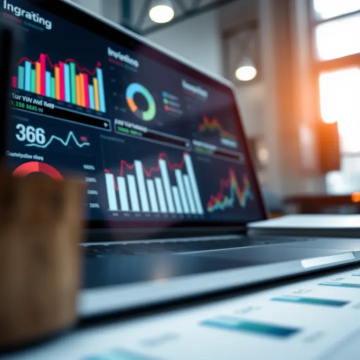 Visual representation of data interpretation for strategic marketing decisions