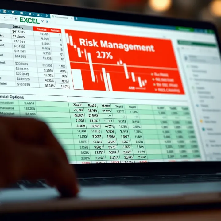 Risk Management Tool for Binary Options in Excel Detailed risk management table in Excel for binary options investments