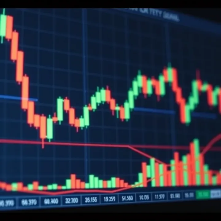 Candlestick Chart Analysis for Binary Options Binary options trading chart showing candlestick patterns and trend lines