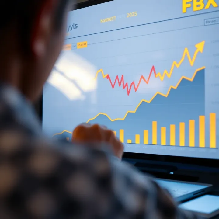 Graph displaying market trends and consumer preferences analysis