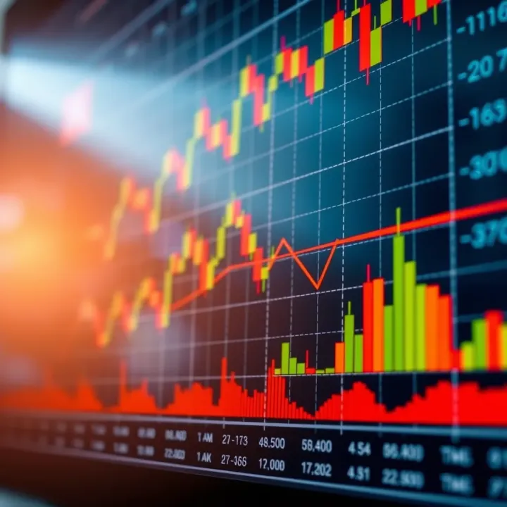 Graph highlighting key price signals for market decision-making