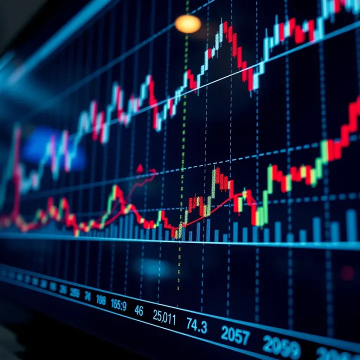 Price Trends in US Commodities and Indices for Trading Strategies Graph depicting price trends in US commodities and indices for trading strategies