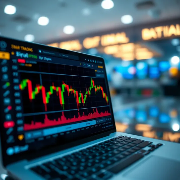 Illustration of a secure online trading platform interface highlighting trustworthy brokers