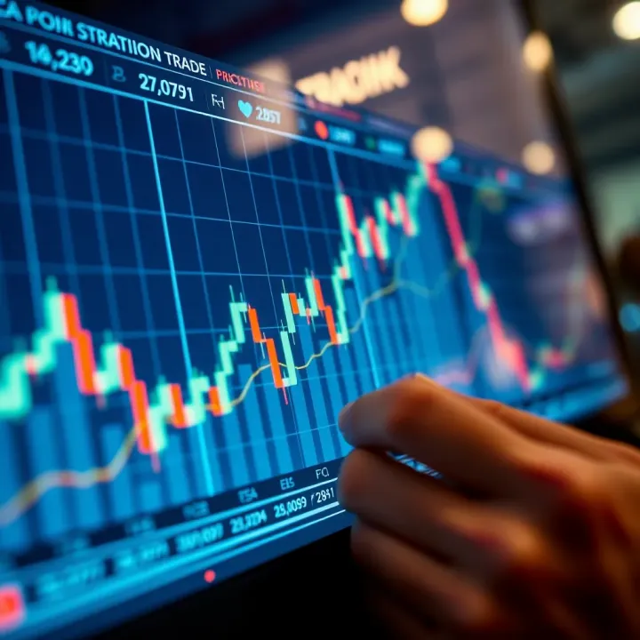 Graph showing common trading strategies and risk management approaches for binary options and day trading