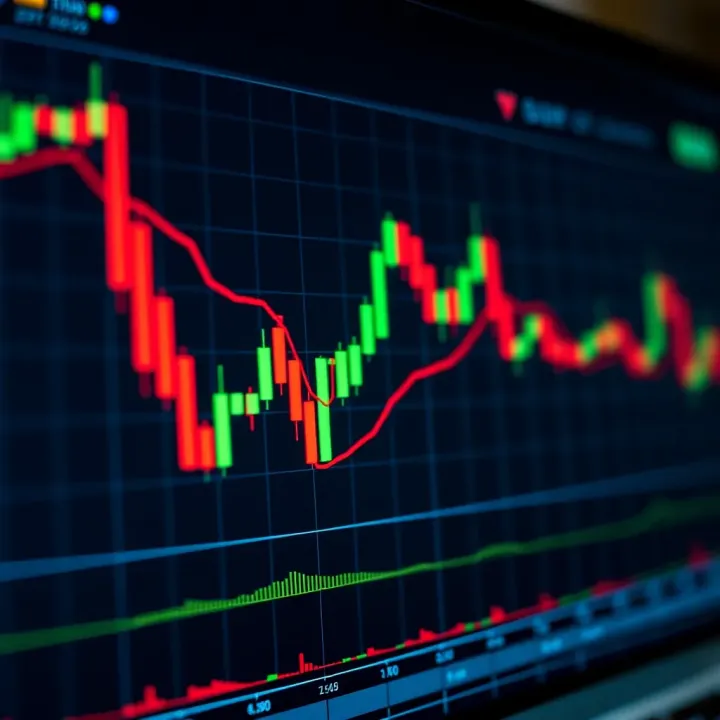 Detailed candlestick chart with highlighted bullish and bearish patterns for day trading analysis
